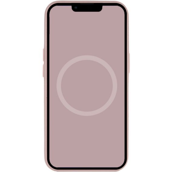 Чохол Silicone case (AAA) with Magsafe and Animation для Apple iPhone 13 Pro, Рожевий / Chalk Pink