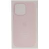 Чохол Silicone case (AAA) with Magsafe and Animation для Apple iPhone 13 Pro, Рожевий / Chalk Pink
