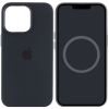 Чохол Silicone case (AAA) with Magsafe and Animation для Apple iPhone 13 Pro, Чорний / Midnight