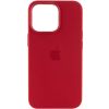 Чохол Silicone case (AAA) з Magsafe and Animation для Apple iPhone 13 Pro Max, Червоний / Red