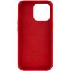Чохол Silicone case (AAA) з Magsafe and Animation для Apple iPhone 13 Pro Max, Червоний / Red