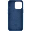 Чохол Silicone case (AAA) with Magsafe and Animation для Apple iPhone 13 Pro Max, Синій / Blue Jay