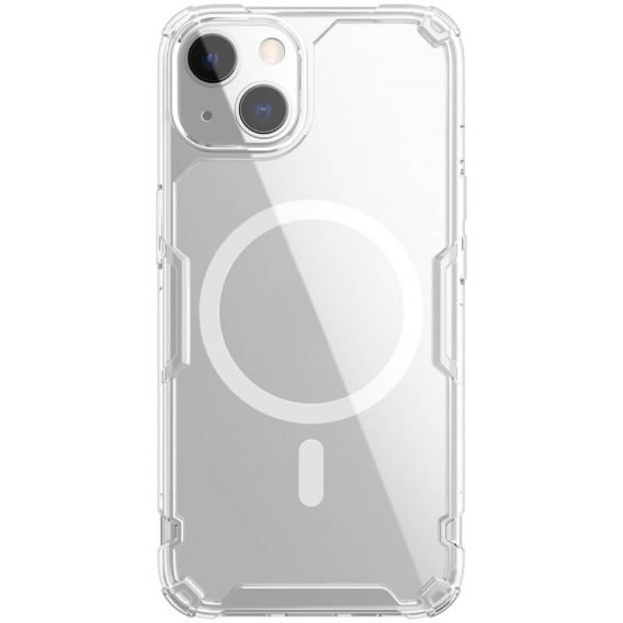 TPU чохол Nillkin Nature Pro Magnetic для Apple iPhone 13/14, Безбарвний (прозорий)