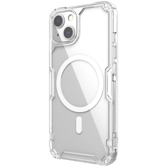TPU чохол Nillkin Nature Pro Magnetic для Apple iPhone 13/14, Безбарвний (прозорий)