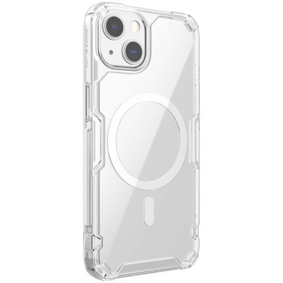TPU чохол Nillkin Nature Pro Magnetic для Apple iPhone 13/14, Безбарвний (прозорий)