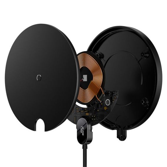 БЗУ Baseus Digital LED Display Gen 2 15W (CCED), Чорний