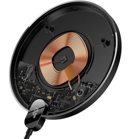 БЗУ Baseus Digital LED Display Gen 2 15W (CCED), Чорний