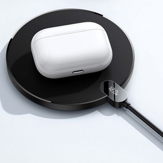 БЗУ Baseus Digital LED Display Gen 2 15W (CCED), Чорний