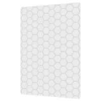 Витратник Back Transparent захисна гідрогелева плівка SKLO (упаковка 10 шт.), Прозорий / Соти