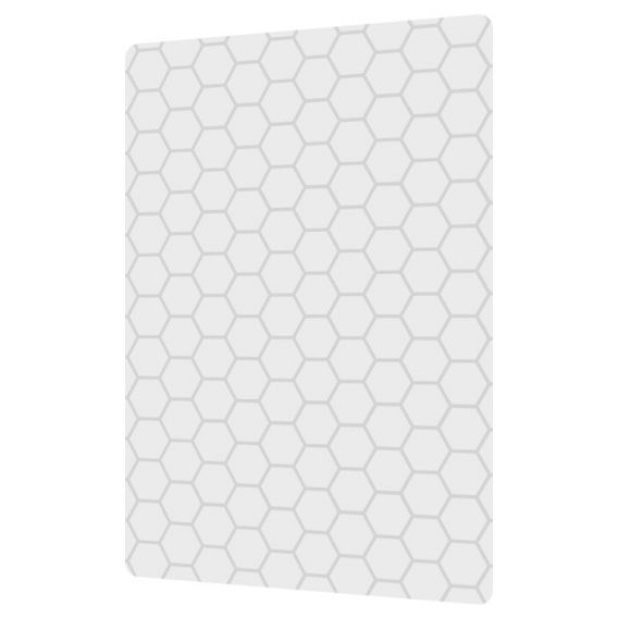 Витратник Back Transparent захисна гідрогелева плівка SKLO (упаковка 10 шт.), Прозорий / Соти