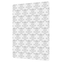 Витратник Back Transparent захисна гідрогелева плівка SKLO (упаковка 10 шт.), Прозорий / Черепа