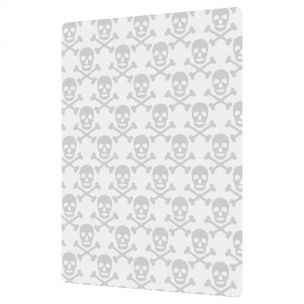 Расходник Back Transparent защитная гидрогелевая пленка SKLO (упаковка 10 шт.) Прозрачный / Черепа