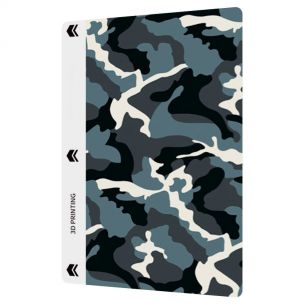 Расходник Back Camo защитная гидрогелевая пленка SKLO (упаковка 10 шт.) Голубой / Army Blue