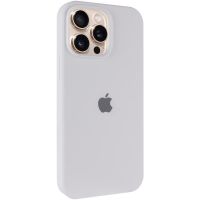 Чохол Silicone Case Full Protective (AA) для Apple iPhone 14 Pro Max, Білий / White