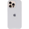 Чохол Silicone Case Full Protective (AA) для Apple iPhone 14 Pro Max, Білий / White