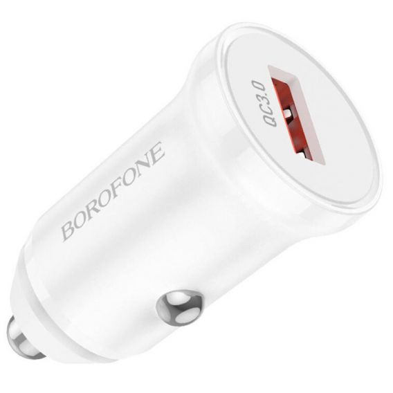 АЗУ Borofone BZ18 QC3.0 (1USB-A), Білий