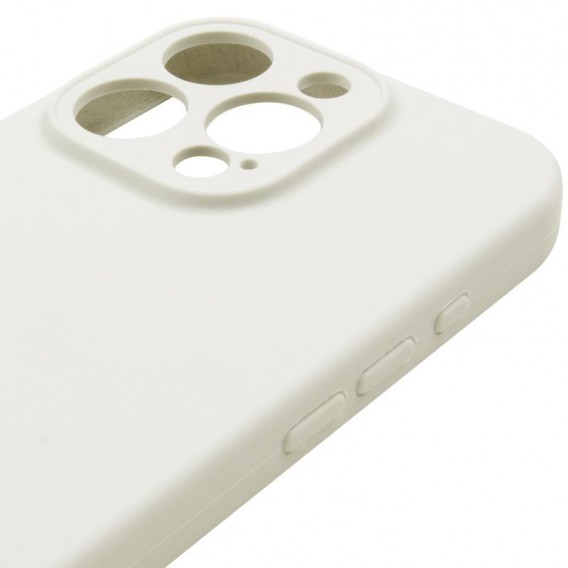 Чохол для iPhone 14 Pro Silicone Case Full Protective (Antique White)