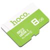 Карта пам'яті Hoco microSDHC Class 10 - 8GB (без адаптера), Green