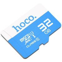 Карта пам'яті Hoco microSDHC Class 10 – 32GB (без адаптера), Blue