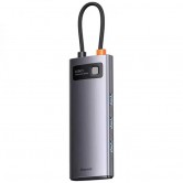 Перехідник HUB Baseus Metal Gleam Series 4-in-1 4xUSB3.0 (WKWG070013) Gray Перехідник HUB Baseus Metal Gleam Series 4-in-1 4xUSB3.0 (WKWG070013) Gray
