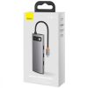 Перехідник HUB Baseus Metal Gleam Series 4-in-1 4xUSB3.0 (WKWG070013), Gray
