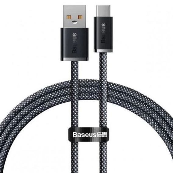 Дата кабель Baseus Dynamic Series USB Type-C 100W (2m) (CALD00070), Slate Gray