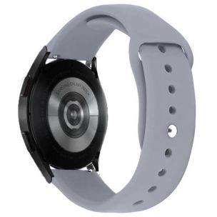 Силіконовий ремінець Sport для Smart Watch 20mm, Сірий / Gray