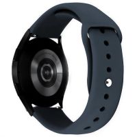 Силіконовий ремінець Sport для Smart Watch 22mm, Сірий / Dark Gray