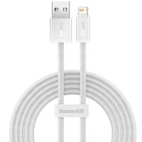 Дата кабель Baseus Dynamic Series USB to Lightning 2.4A (1m) (CALD000402), White