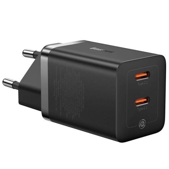 СЗУ Baseus GaN5 Pro OS + Type-C to Type-C 40W (CCGP18010), Black