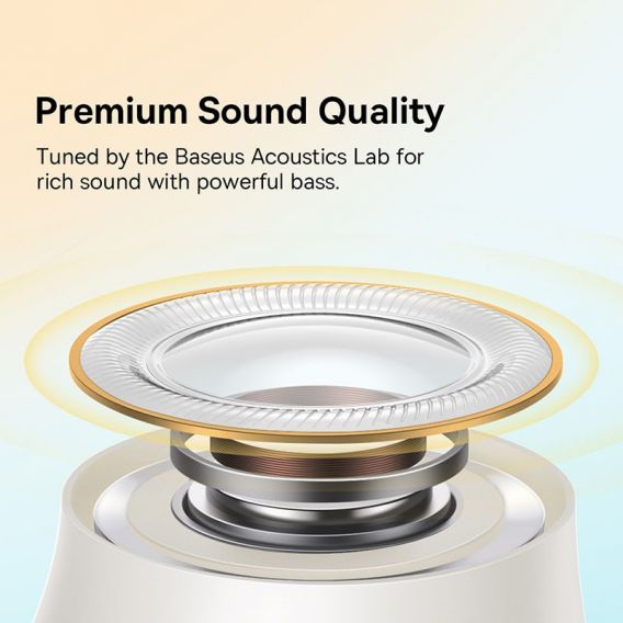 Бездротові навушники TWS Baseus Bowie EZ10 OS (A00054300116-Z), White