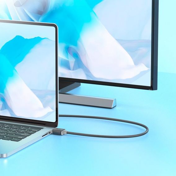 Дата кабель Hoco US08 HDTV 2.0 4K HD (3m), Black