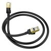Дата кабель Hoco US02 Level pure copper gigabit ethernet (1m), Black