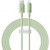 Дата кабель Baseus Habitat Series Fast Charging USB to Lightning 2.4A (1m) (P10360200421-0) Natural Green Дата кабель Baseus Habitat Series Fast Charging USB to Lightning 2.4A (1m) (P10360200421-0) Natural Green