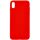 Чохол Silicone Case Full Protective (AA) NO LOGO для Apple iPhone X / XS, Червоний / Red
