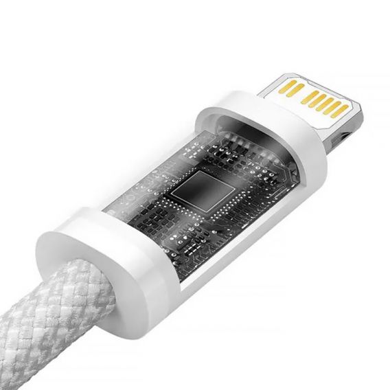 Дата кабель Baseus Dynamic Series Type-C to Lightning 20W (2m) (CALD0001), White