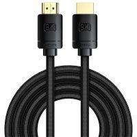 Дата кабель Baseus HDMI High Definition 8KHDMI To 8KHDMI (3m) (CAKGQ-L01), Black