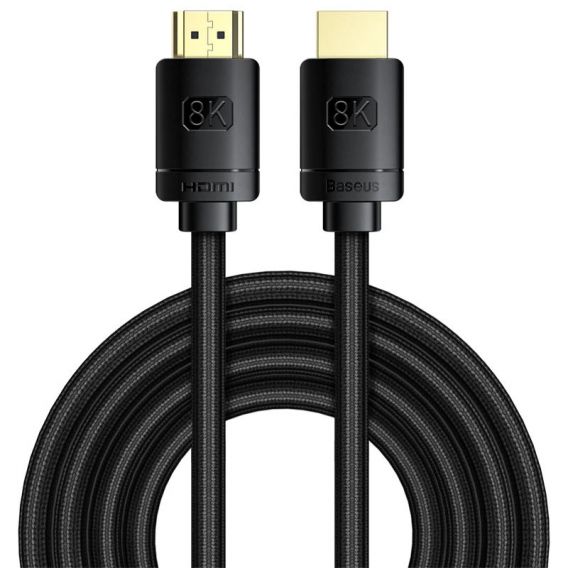 Дата кабель Baseus HDMI High Definition 8KHDMI To 8KHDMI (3m) (CAKGQ-L01), Black