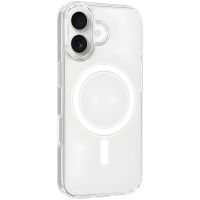 Чохол TPU Clear Case with MagSafe для Apple iPhone 16, Clear