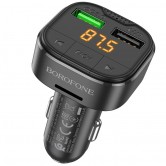 АЗП FM модулятор Borofone BC43 Flash QC3.0 Black АЗП FM модулятор Borofone BC43 Flash QC3.0 Black