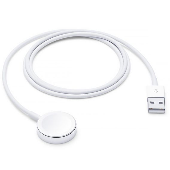 БЗУ Magnetic Fast Charger для USB-A Cable для Apple Watch (AAA) (box), White
