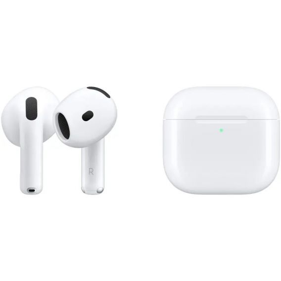 Бездротові TWS навушники Airpods 4 ANC USB-C Wireless Charging Case for Apple (AAA), White