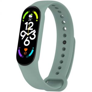 Силіконовий ремінець для Xiaomi Mi Band 7/6/5, Бірюзовий / Mint Силіконовий ремінець для Xiaomi Mi Band 7/6/5, Бірюзовий / Mint