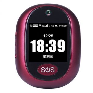 Трекер GPS V45 Tracker Pendant with display SIM (4GLTE with 2GGSM fallback) 600mAh, Red