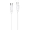 Дата кабель Hoco X115 Surpass Type-C to Type-C 240W (1m), White