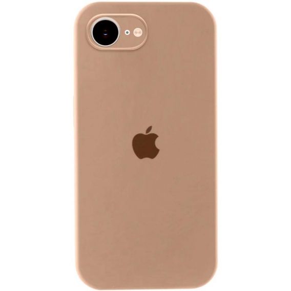 Чохол Silicone Case Full Camera Protective (AA) для Apple iPhone 16e, Бежевий / Desert Gold