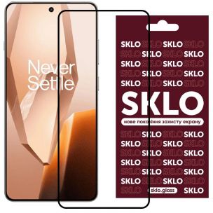 Защитное стекло для OnePlus Ace 5 / 5 Pro SKLO 3D (Черный)