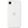Чохол Silicone case (AAA) with Magsafe для Apple iPhone 16e, White