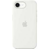 Чохол Silicone case (AAA) with Magsafe для Apple iPhone 16e, White