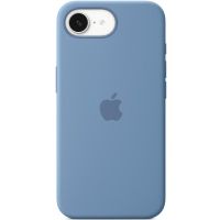 Чохол Silicone case (AAA) with Magsafe для Apple iPhone 16e, Winter Blue